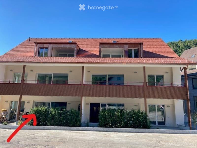 Wohntraum mitten im Dorf, 3.5 Zimmerwohnung im EG (1)