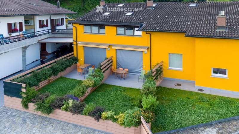Affittasi monolocale ammobiliato con giardino (5)
