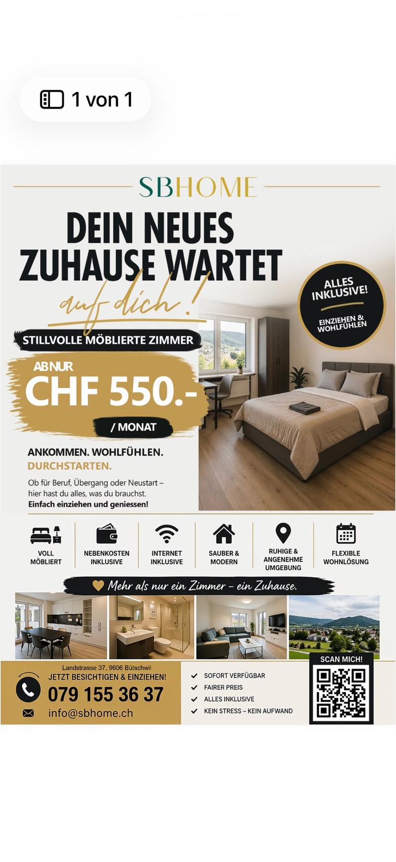 Mobiliere Zimmer (1)