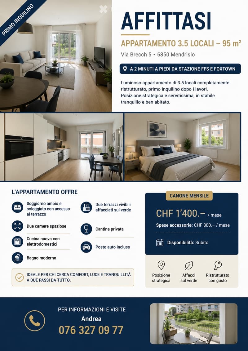 Appartamento 3.5 ristrutturato (1)