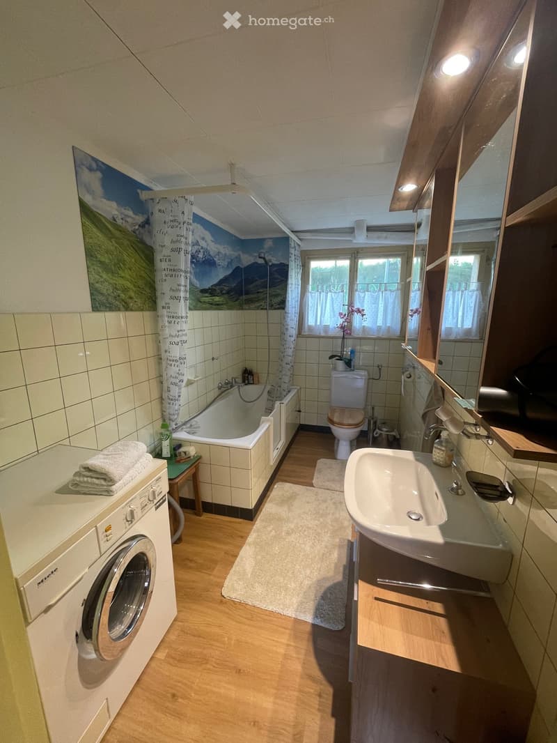 Sunny apartment with wide view in Ausserberg, Wallis (5)