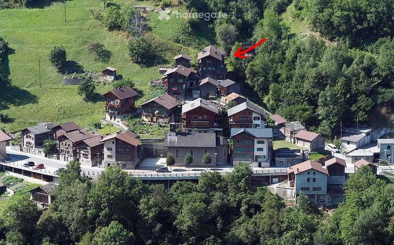 4 Z`Altbauwohnung (DG) im Wallis mit Sanierungspotential (5)