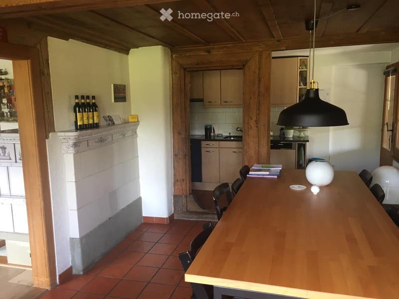 Temporär: 7-Zi.-Wohnung Bauernhaus, sehr ruhig, 2 Parkplätze (1)