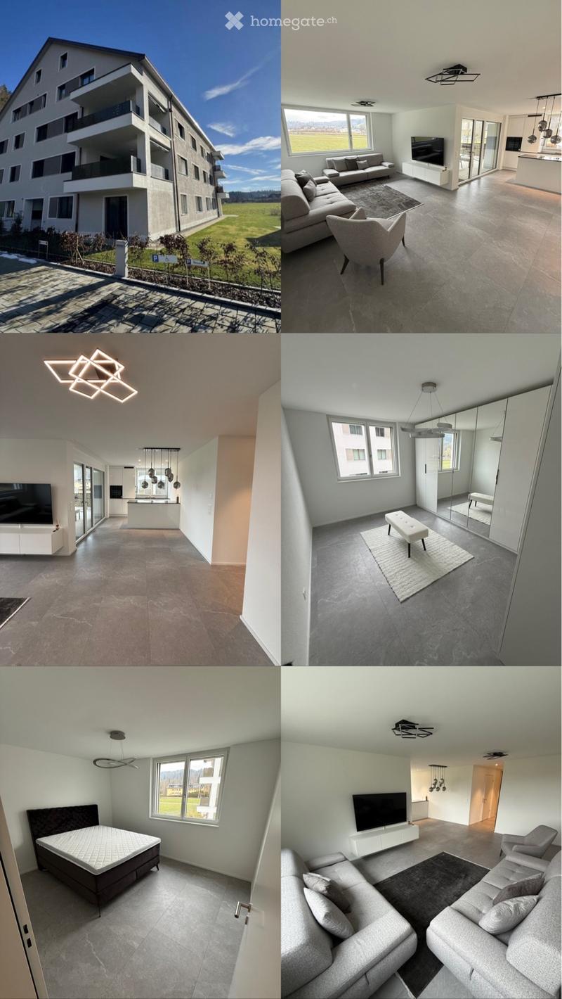 3.5 Zi Neubauwohnung mit Aussicht - Turbenthal (1)