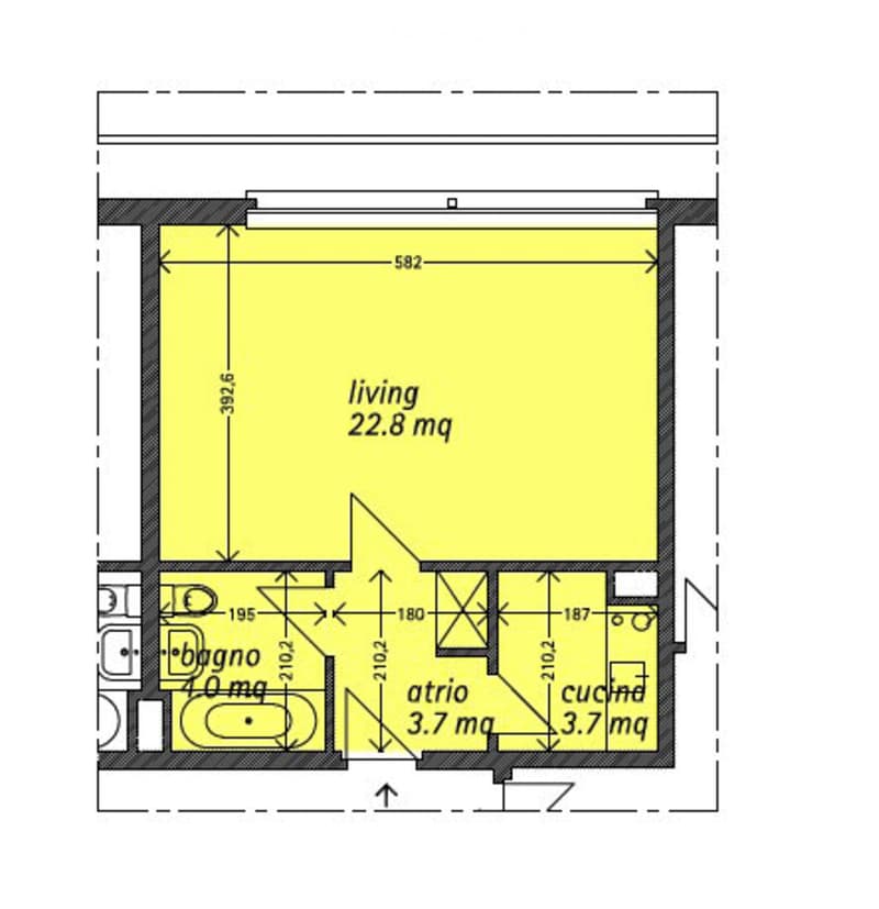 Tenero - affittiamo monolocale di 34 m2 (ref. 161-10) (6)
