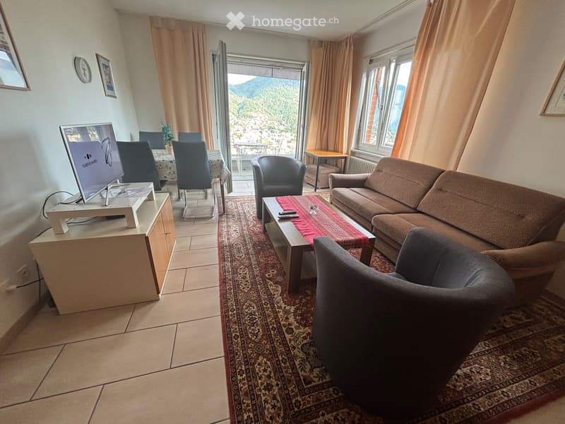 Appartamento ammobiliato Porza vista lago (2)
