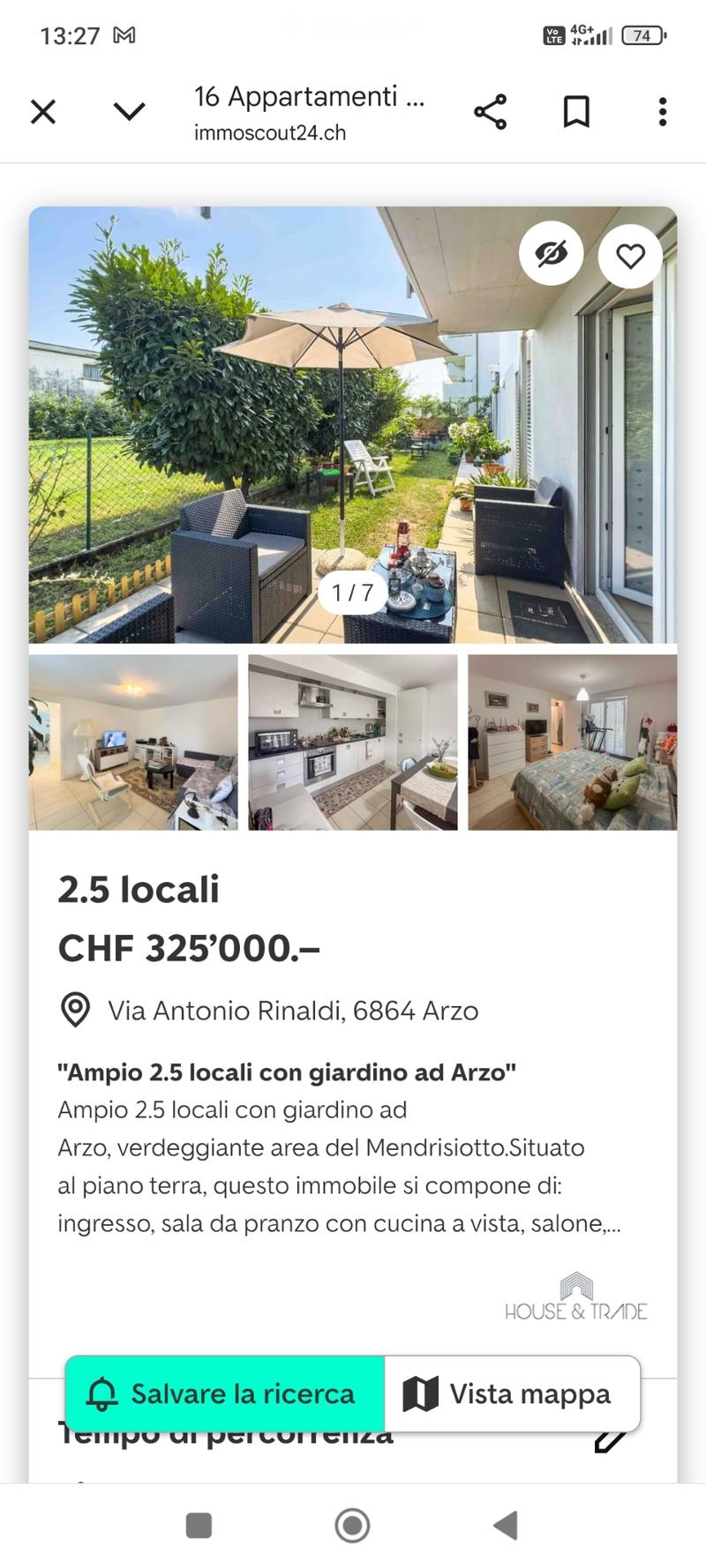 Vendesi appartamento con giardino (1)