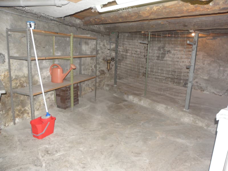 Casa nel nucleo di Mesocco con garage, parcheggio, giardino. (7)