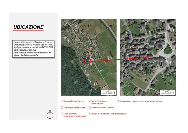Vendesi tipica casa ticinese  nel nucleo di Preonzo (3)