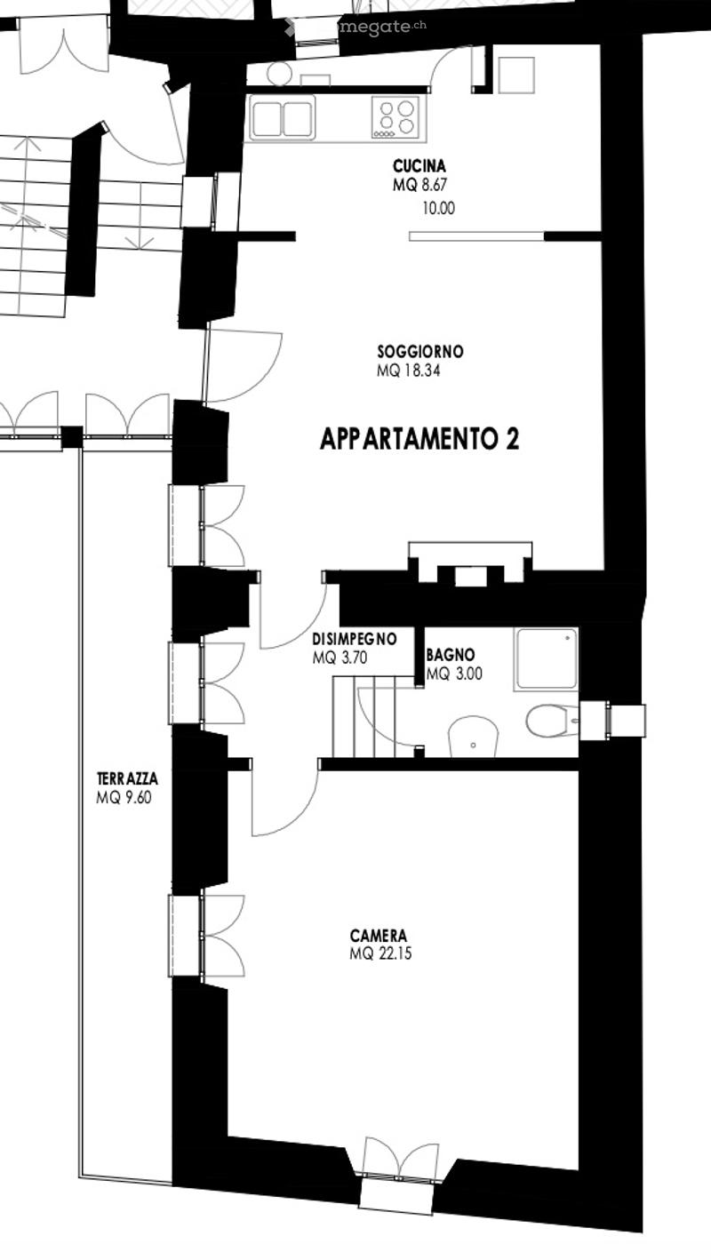 Wohnung mit Seesicht in Ronco s/Ascona (2)