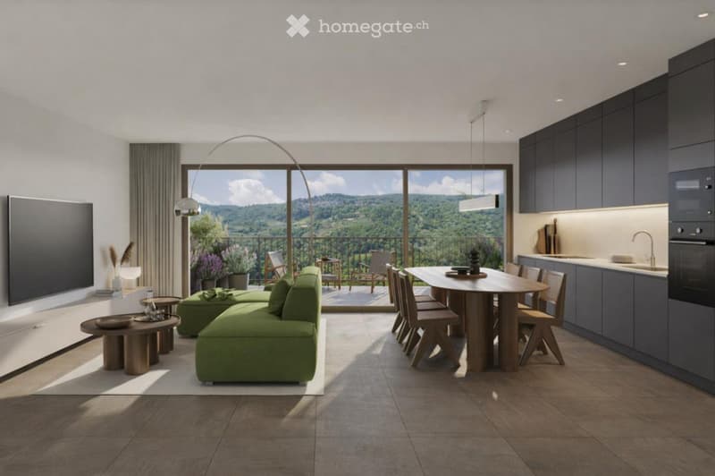 Moderno 3.5, doppi servizi, terrazzo, cantina, posto auto (2)