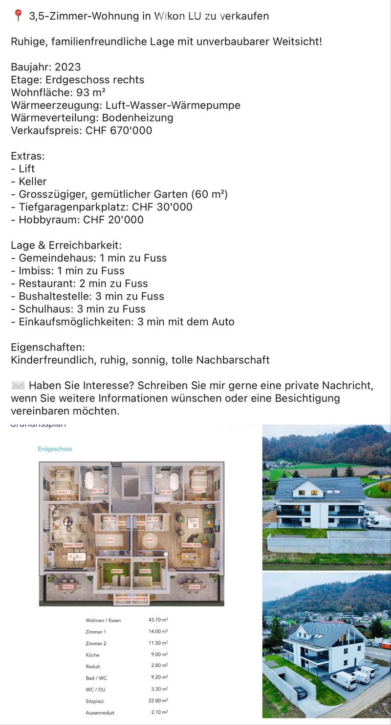 3,5-Zimmer-Wohnung in Wikon LU zu verkaufen (4)