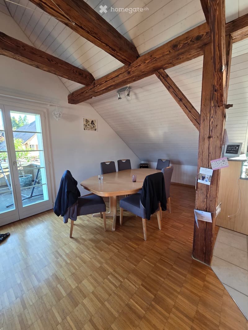 Zentrale helle Dachwohnung (2)