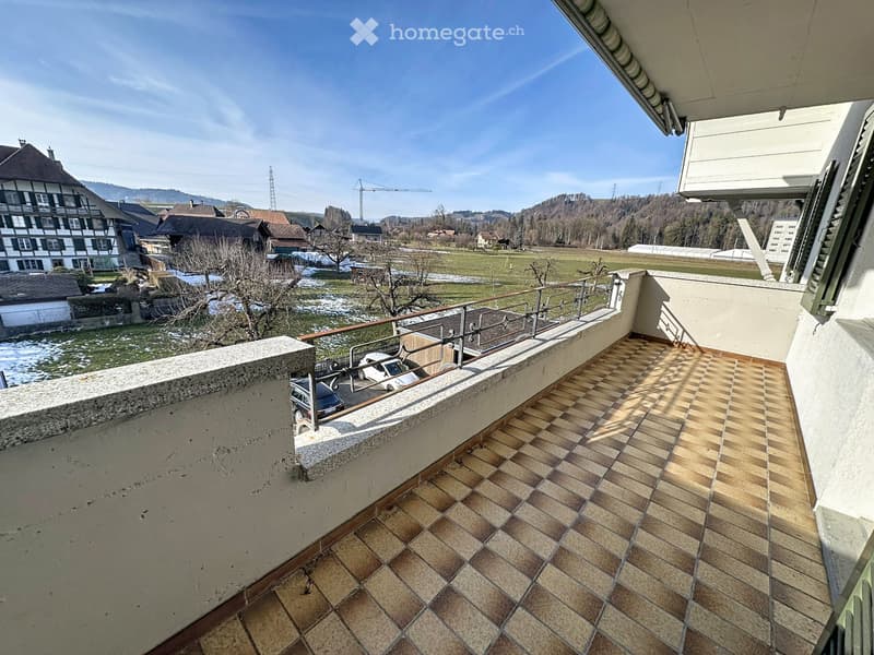 Moderne 3.5 Zimmer Wohnung mit neuer Küche und Parketboden (4)