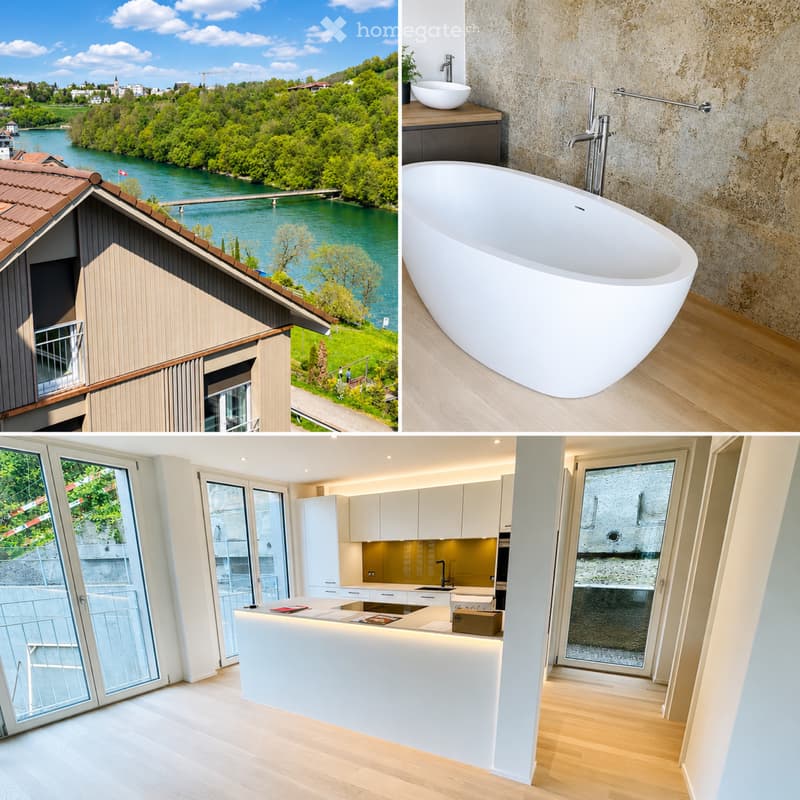 Exklusive 5.5 Maisonette mit Rheinsicht (1)