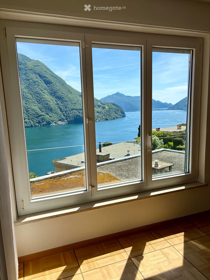 Casa a schiera con vista lago a Castagnola (1)