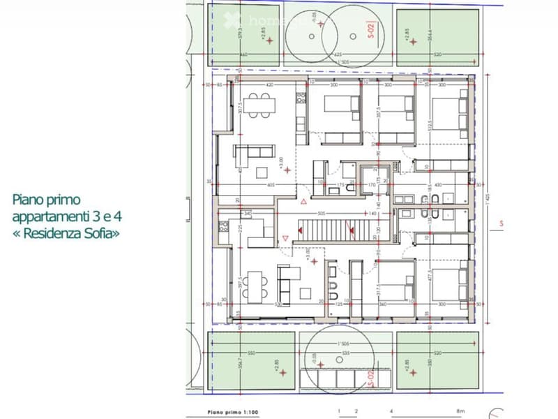SESSA  4.5 LOCALI DI ALTO STANDING CON PISCINA (6)