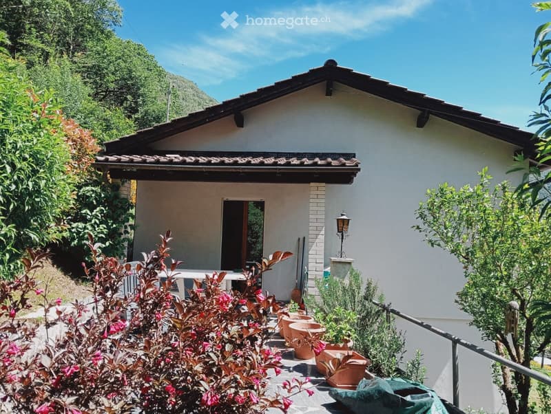 Casa di due appartamenti con giardino ad Isone - RISERVATA (2)