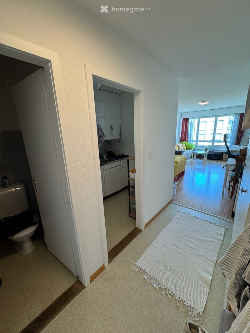 Zentrale 1-Zimmer-Wohnung mit Tiefgaragenplatz in Biel (3)