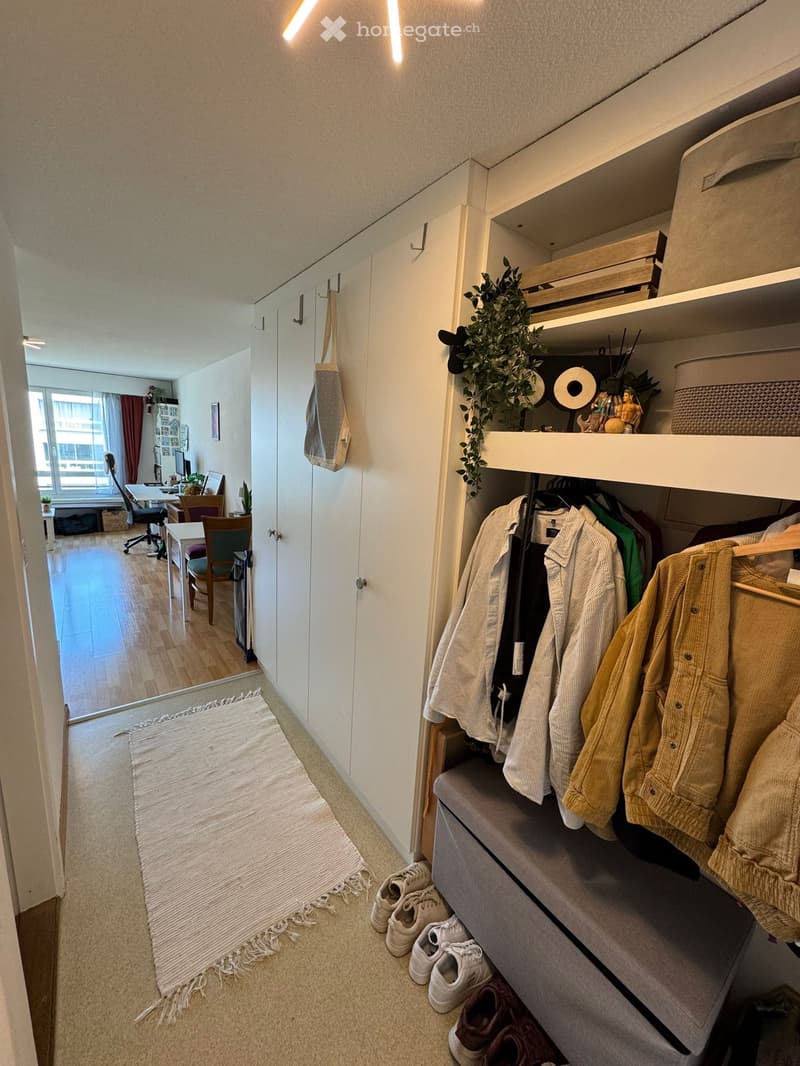 Zentrale 1-Zimmer-Wohnung mit Tiefgaragenplatz in Biel (2)