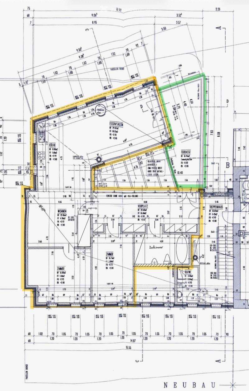 3.5 Zimmerwohnung mit hellem Wohnzimmer und grosser Terasse (5)