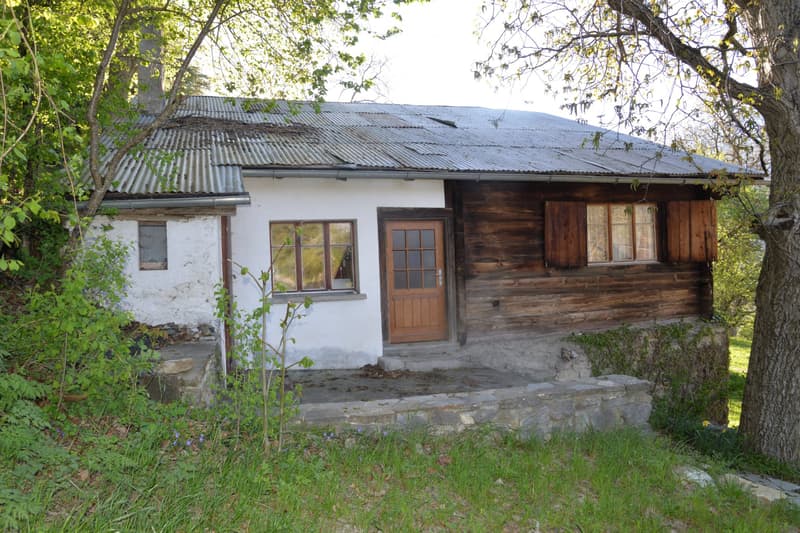 Maiensäss/Wohnsitz/Ferienhaus oberhalb von Visp zu verkaufen (13)