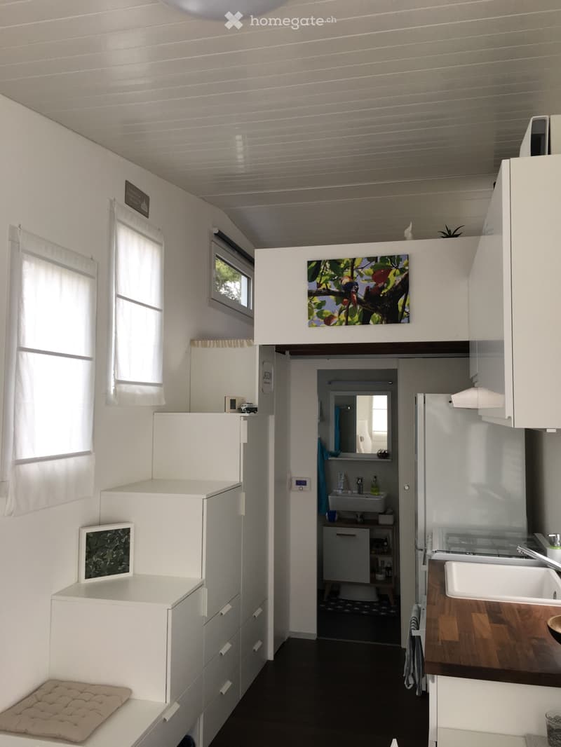 Grosszügiges selbstgebautes Tiny House zu verkaufen (2)