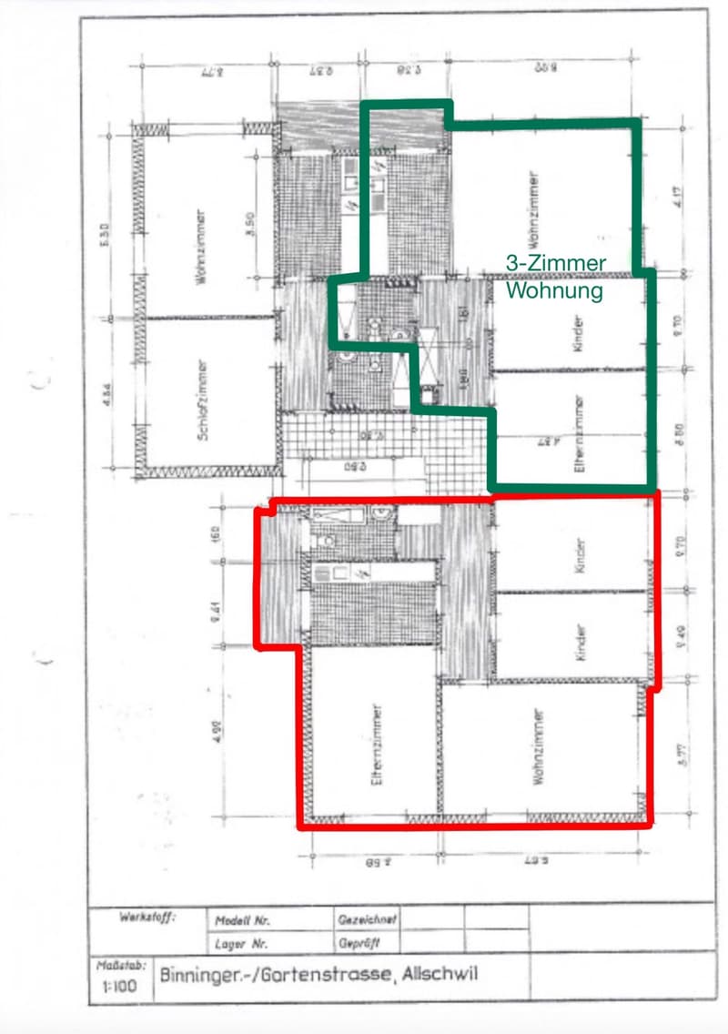 3-Zimmer Wohnung in Allschwil, Gartenstrasse 34 (5)