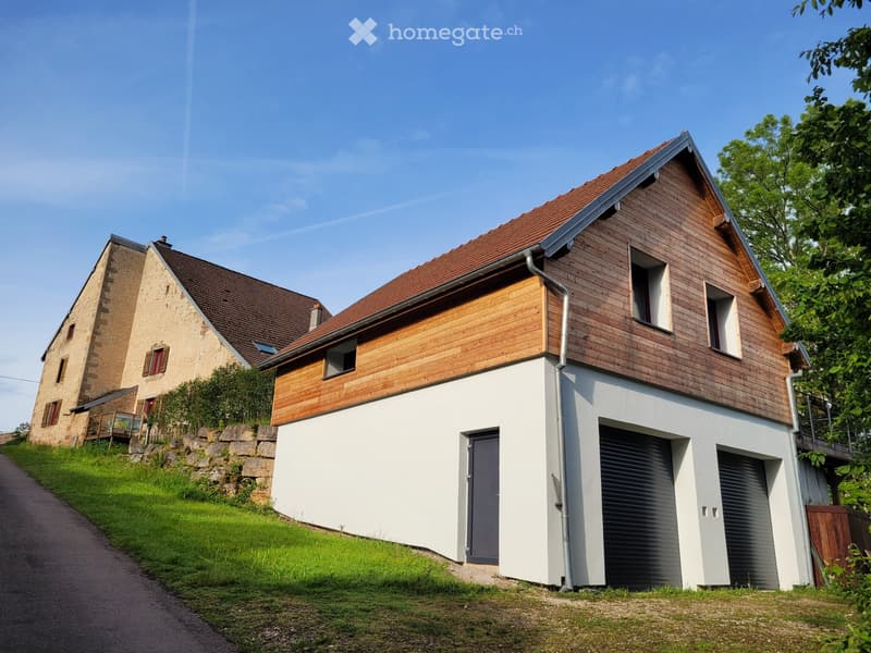 7 Zi-Haus in Belverne 200m2, Chalet m. Garage, 3000m2 Garten (2)