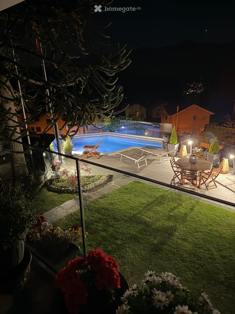 Affittasi Villa a Villa Luganese piscina ascensore (2)