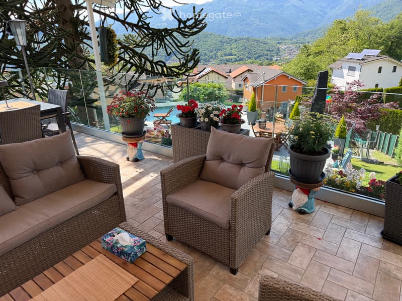 Affittasi Villa a Villa Luganese piscina ascensore (3)