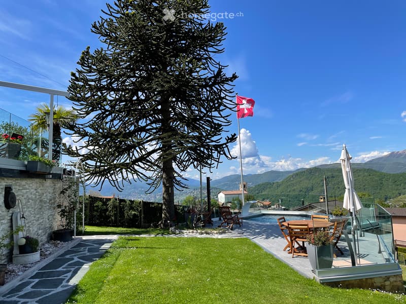 Affittasi Villa a Villa Luganese piscina ascensore (5)