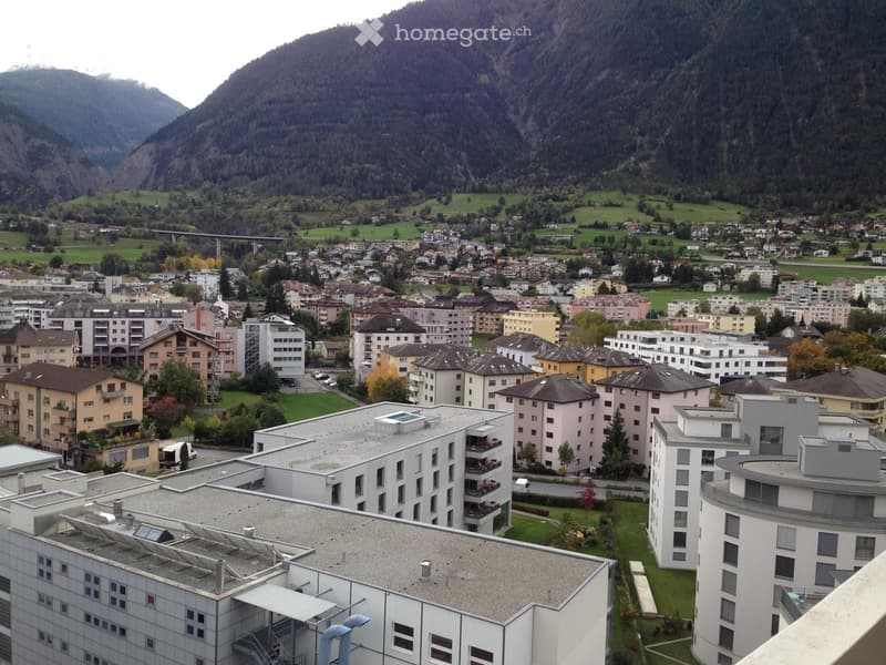 3.5 Zi.-Wo.12 Stock mit Panoramasicht Wintergarten im Wallis (2)