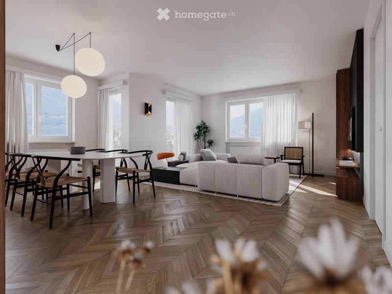 Minusio - Splendido 3.5 con vista lago a 180 (3)
