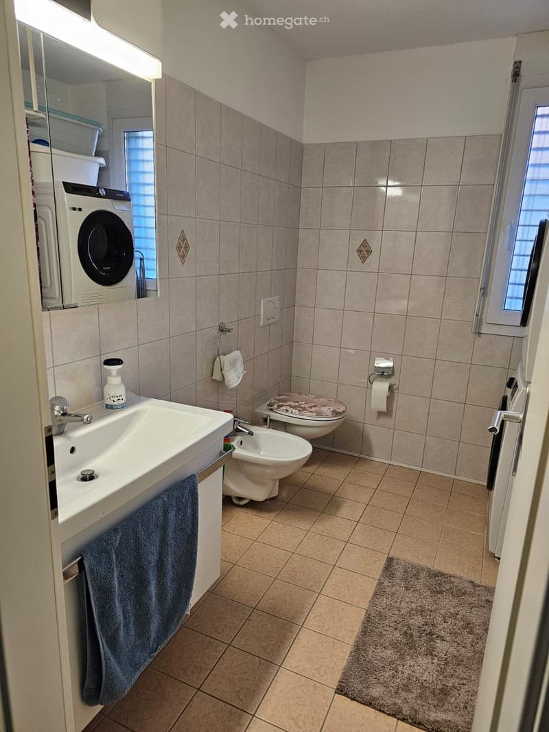 Affitto appartamento con giardinetto locali 4 1/2 a Rivera (3)