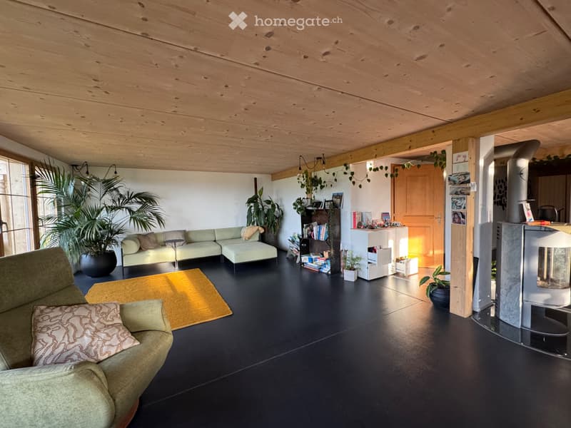 Charmante 4½-Zimmer-Wohnung (180m2) im Grünen  Burgistein (2)