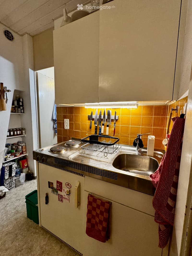 Charmante Studio Wohnung zur Miete in bester Lage in Biel (2)