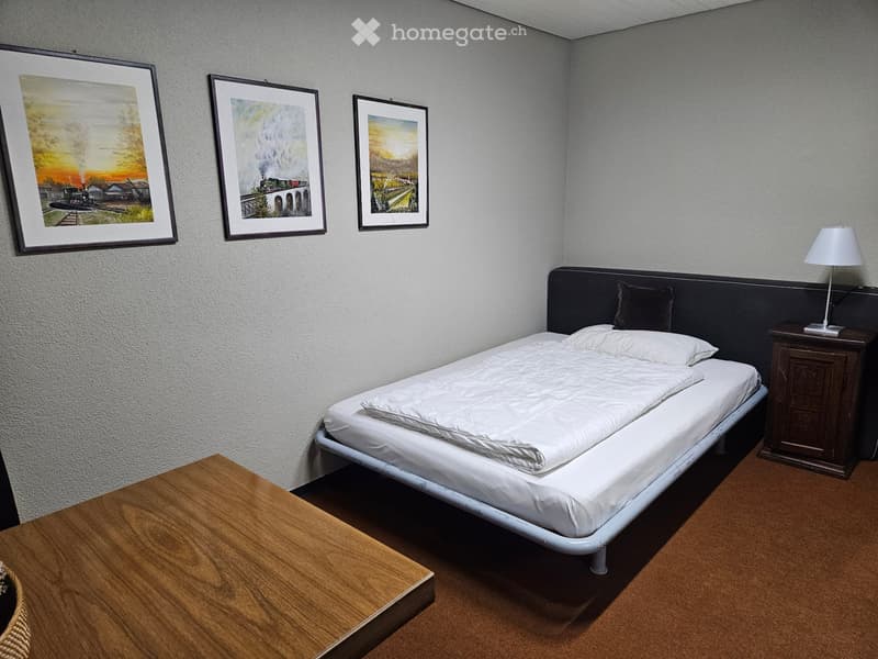 Möbliertes Zimmer für Wochenaufenthalter in Göschenen (2)
