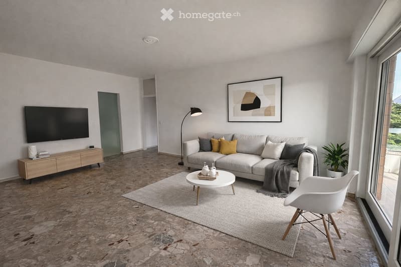 Vendesi Appartamento 4,5 locali Ruvigliana (2)
