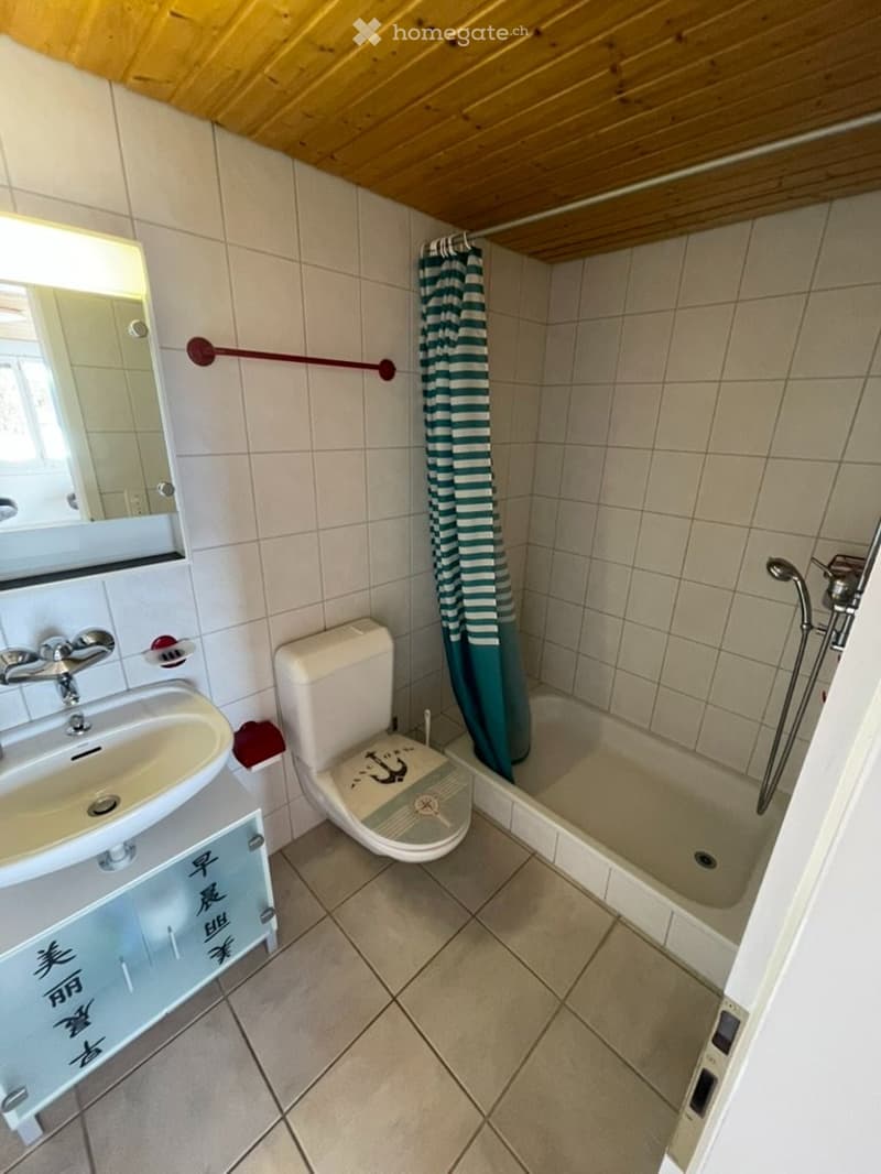 Teilmöbliertes Zimmer mit Dusche und WC (3)