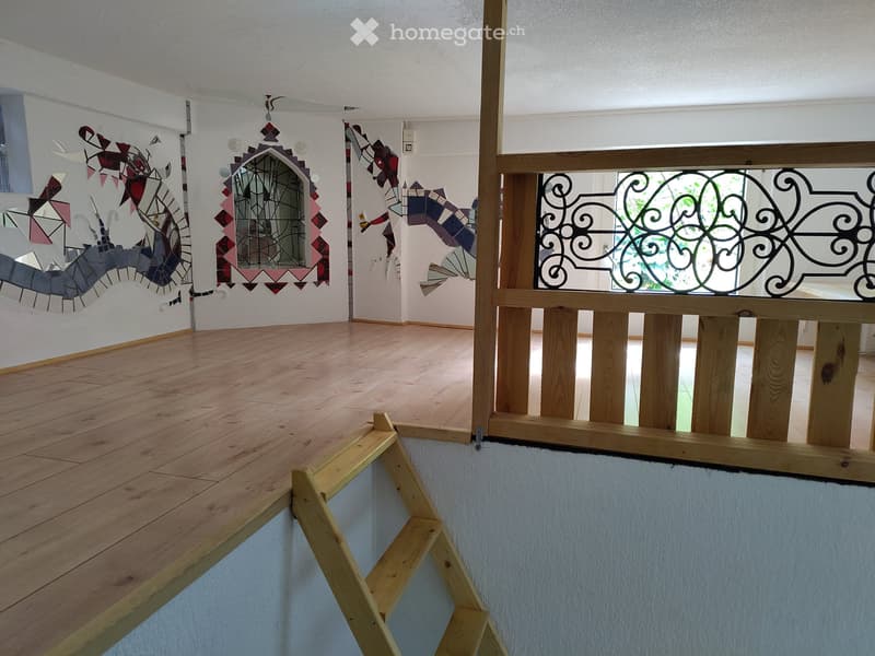 gemütliche, aussergewöhnliche 2-Zimmer-Wohnung zu vermieten (3)
