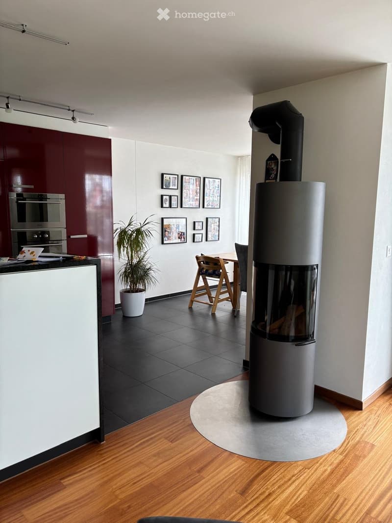 Sonnige 4.5 Zimmer Wohnung mit Weitsicht und 2 TG Plätzen (1)