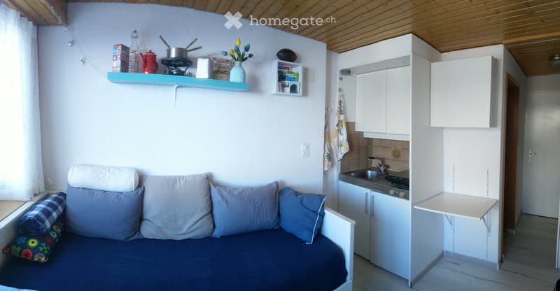 Ski-in/Ski-out: Studio in Tannenbodenalp, Flumserberg (1)