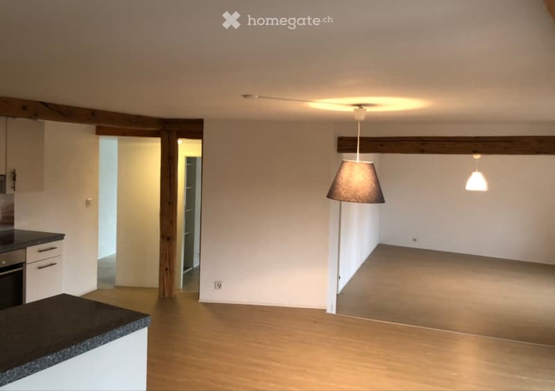 3 Zimmer Dachwohnung in La Neuveville (1)