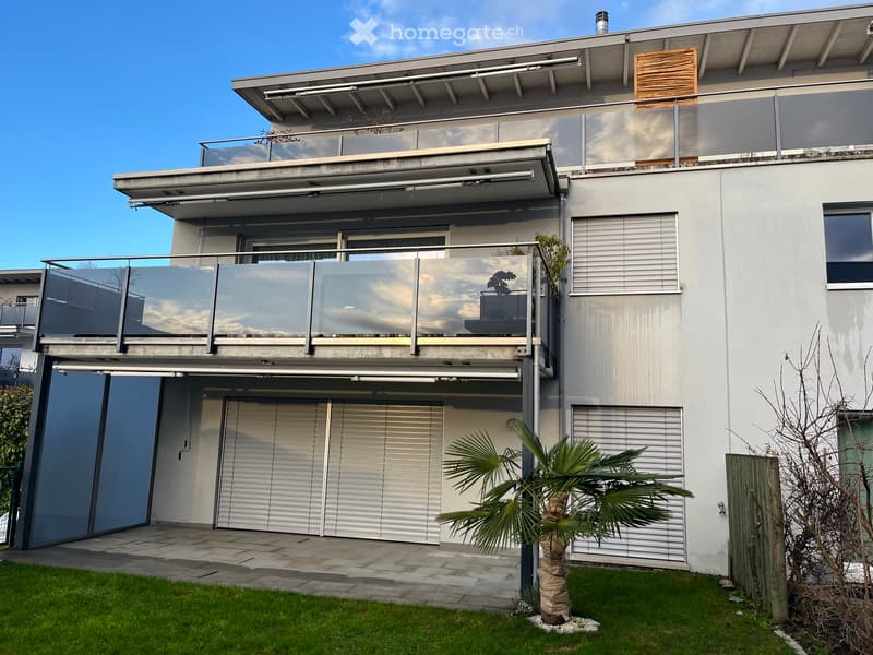 moderne 3.5 Zimmer-Wohnung mit grossem Garten (1)