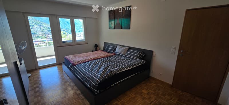Splendido 3.5 locali a Porza con giardino privato,vista lago (8)