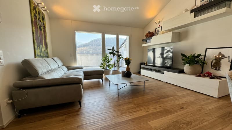 Attico con terrazza e vista panoramica nuovo! (2)