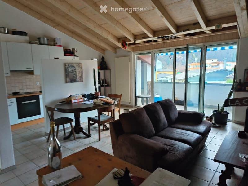 Appartamento mansardato 3.5 locali con terrazza (1)