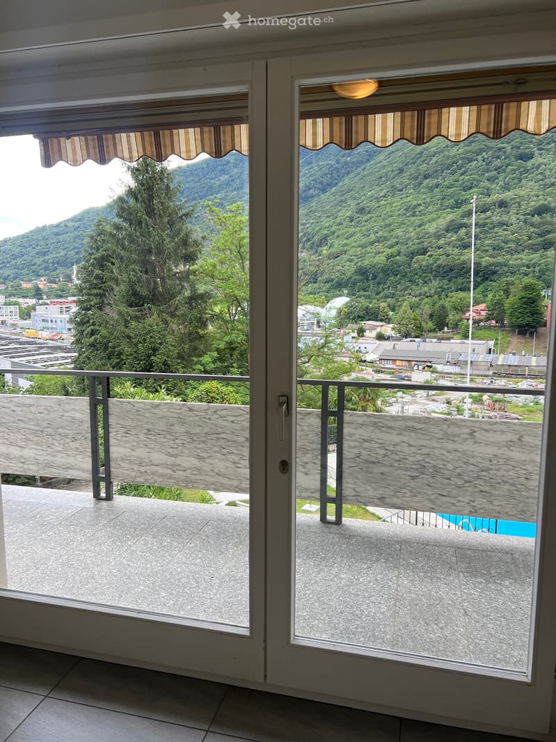 Appartamento 2.5  immerso nel verde con piscina (5)