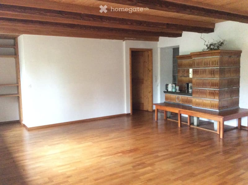 Grosse Dreizimmerwohnung mit Kachelofen (4)